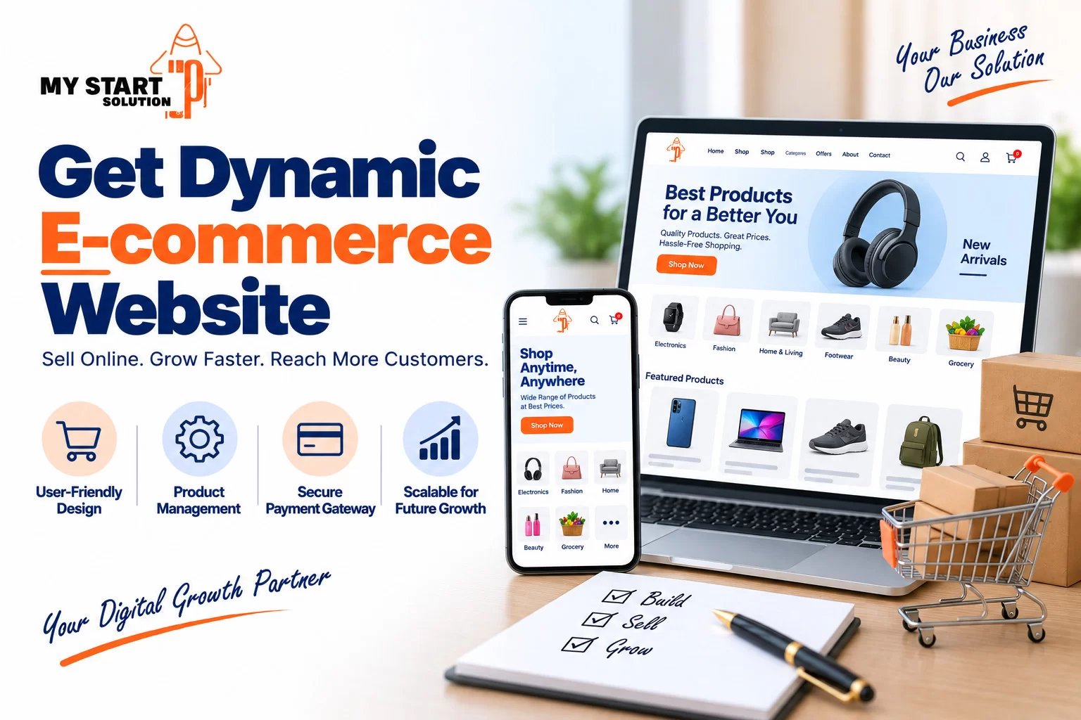 Dynamic E-commerce Website