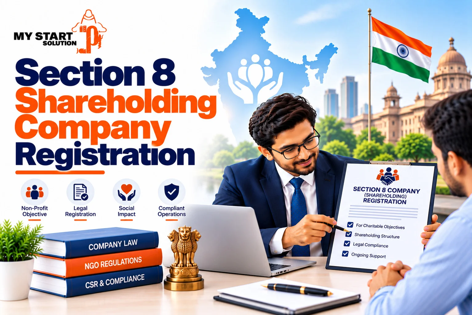 Section 8 Shareholding Company Registration
