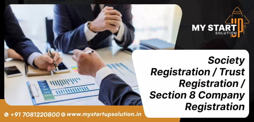 Society Registration-Trust Registration-Section 8 Company Registration